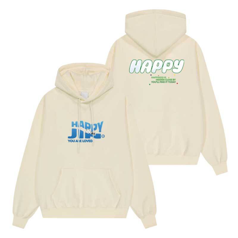 JIN HAPPY SWEATSHIRTS - VARIOUS COLORS / MODELS!