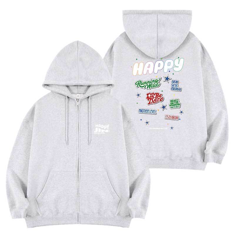 JIN HAPPY SWEATSHIRTS - VARIOUS COLORS / MODELS!