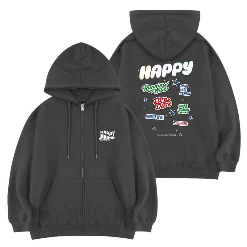 JIN HAPPY SWEATSHIRTS - VARIOUS COLORS / MODELS!