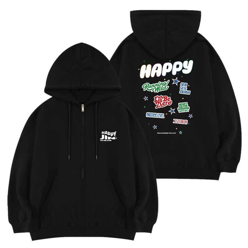 JIN HAPPY SWEATSHIRTS - VARIOUS COLORS / MODELS!
