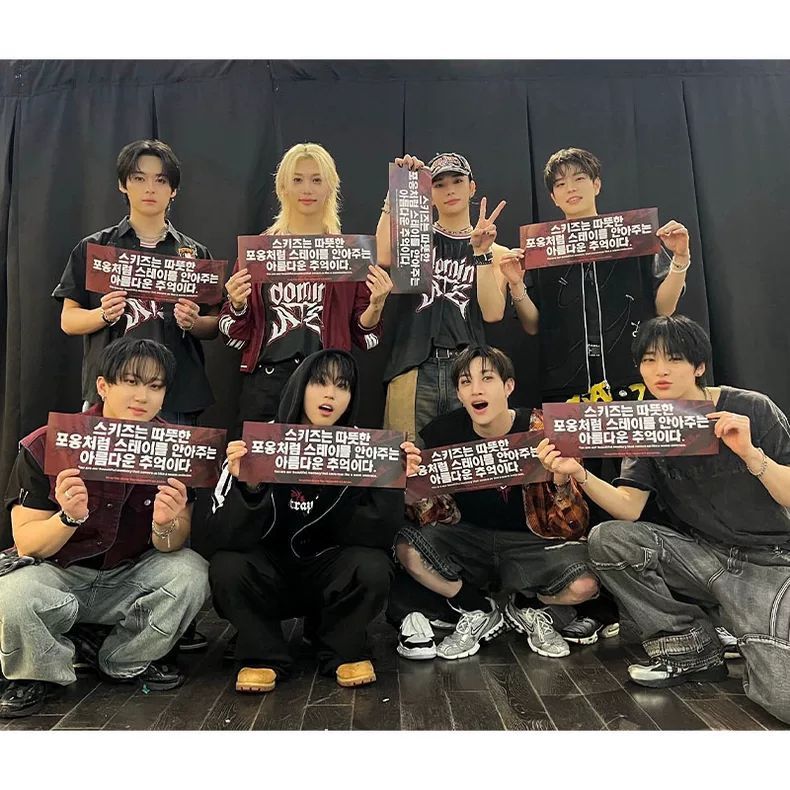 CAMISETAS STRAY KIDS DOMINATE TOUR 100% ALGODÃO