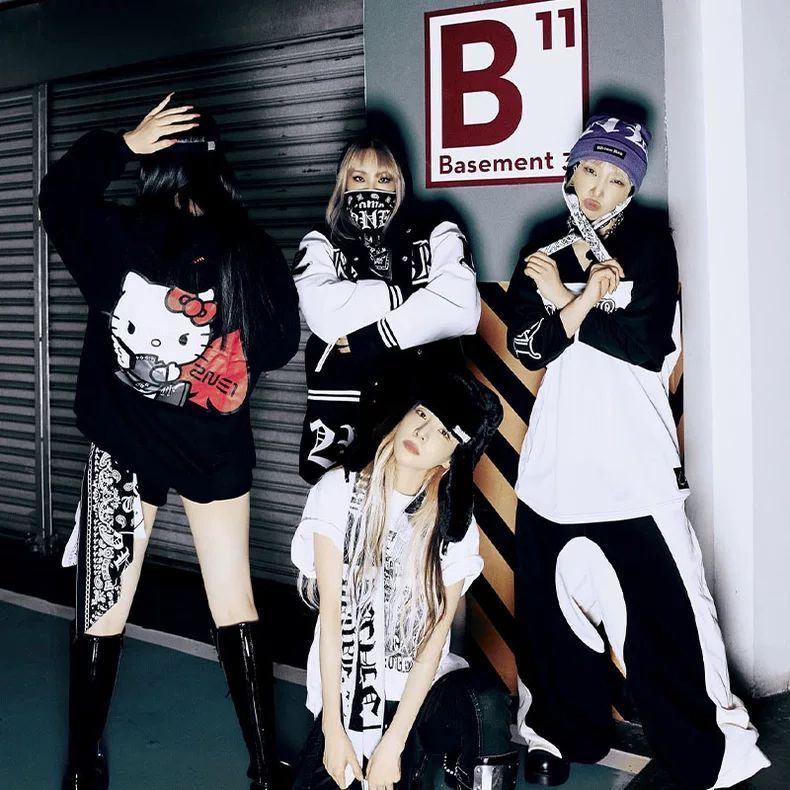 MOLETONS E CASACO COLLEGE 2NE1 WELCOME BACK