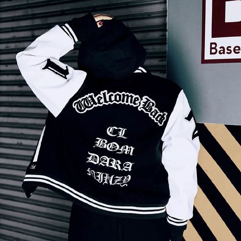 MOLETONS E CASACO COLLEGE 2NE1 WELCOME BACK