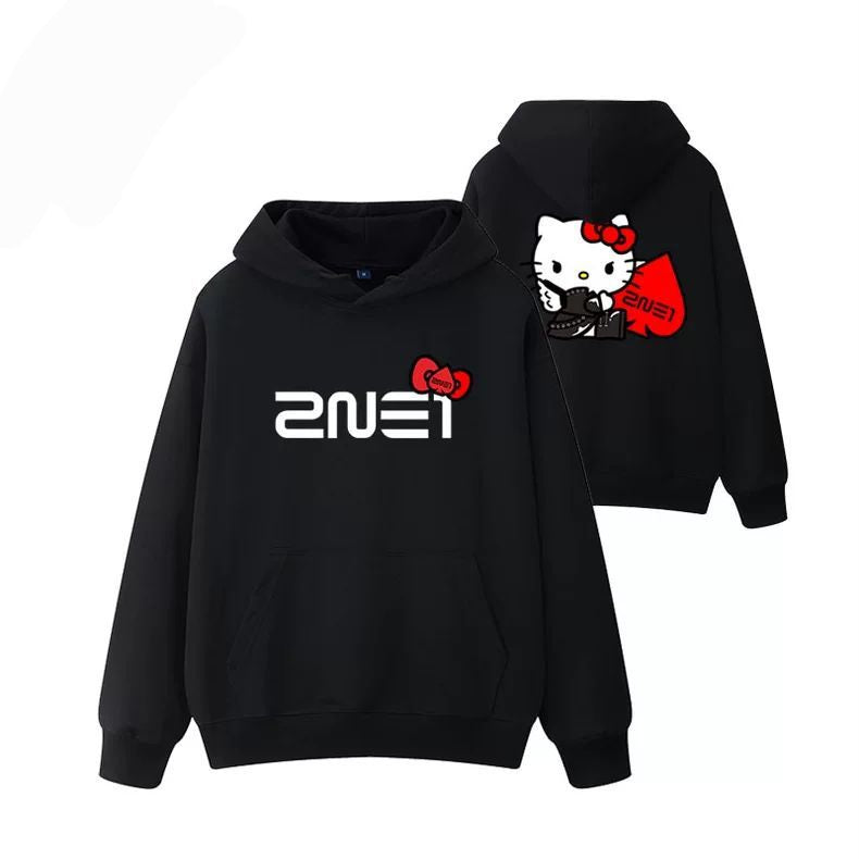 MOLETONS E CASACO COLLEGE 2NE1 WELCOME BACK