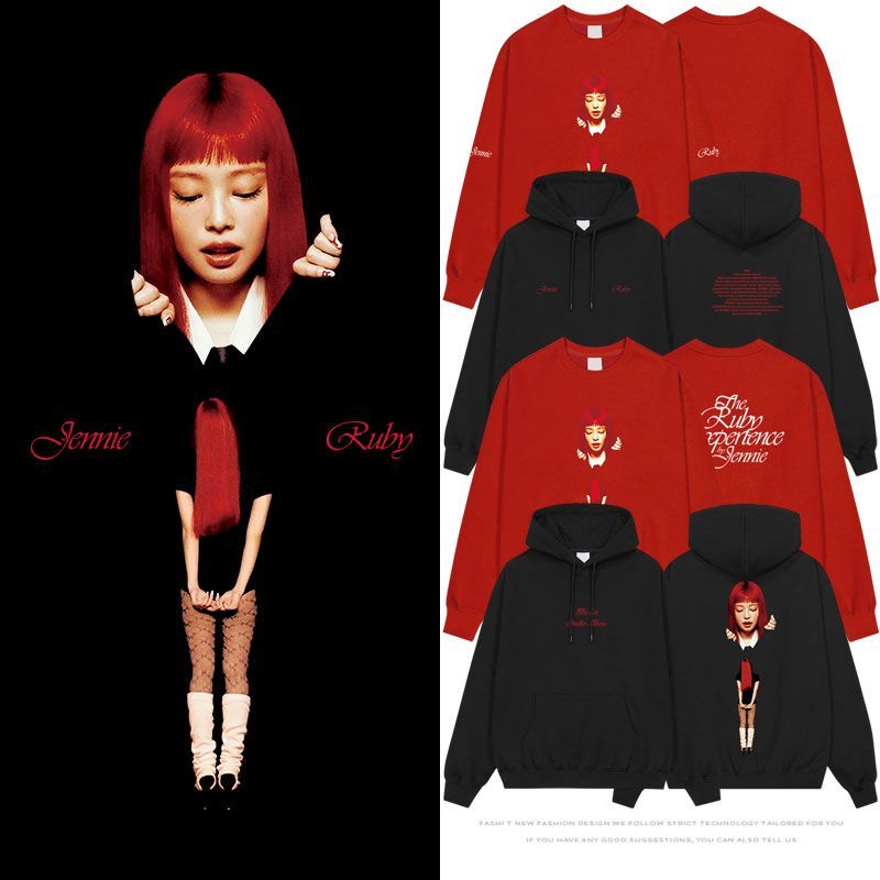 MOLETONS JENNIE (BLACKPINK) RUBY