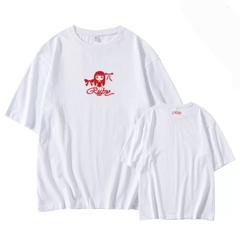 CAMISETAS E CROPPEDS JENNIE (BLACKPINK) RUBY 100% ALGODÃO