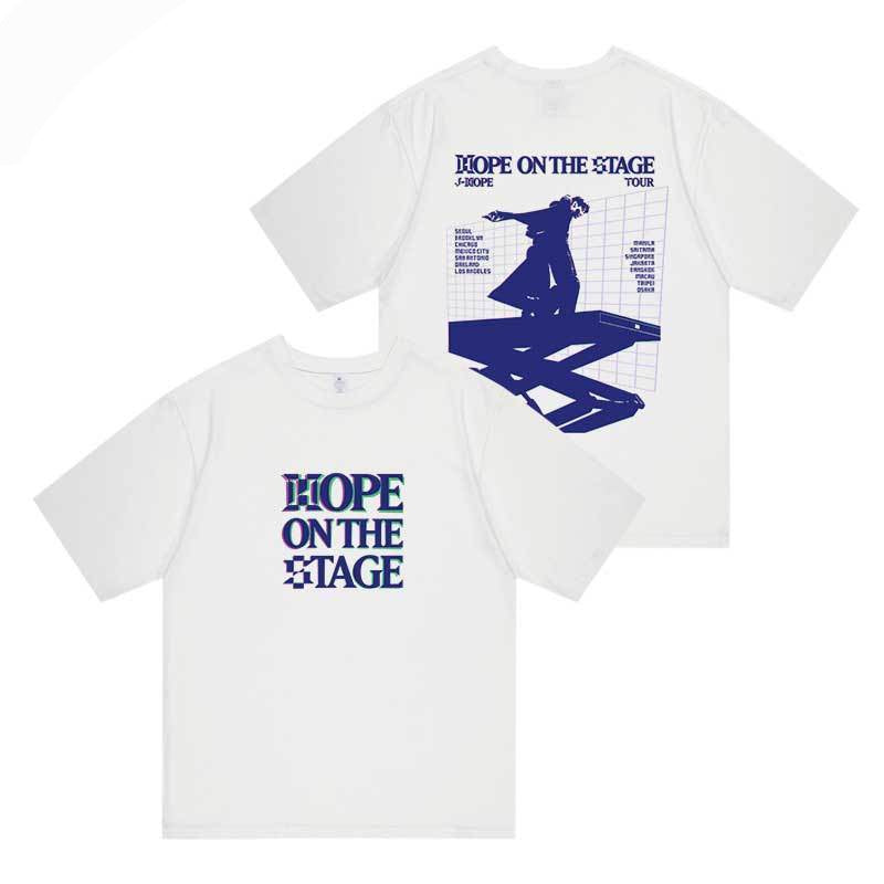 CAMISETAS JHOPE ON THE STAGE TOUR 100% ALGODÃO