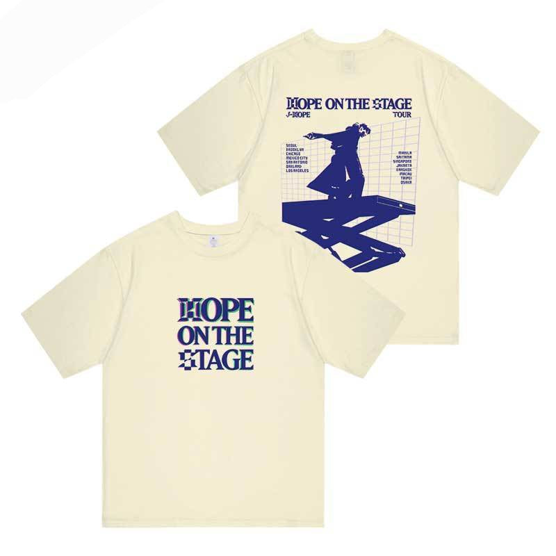 CAMISETAS JHOPE ON THE STAGE TOUR 100% ALGODÃO