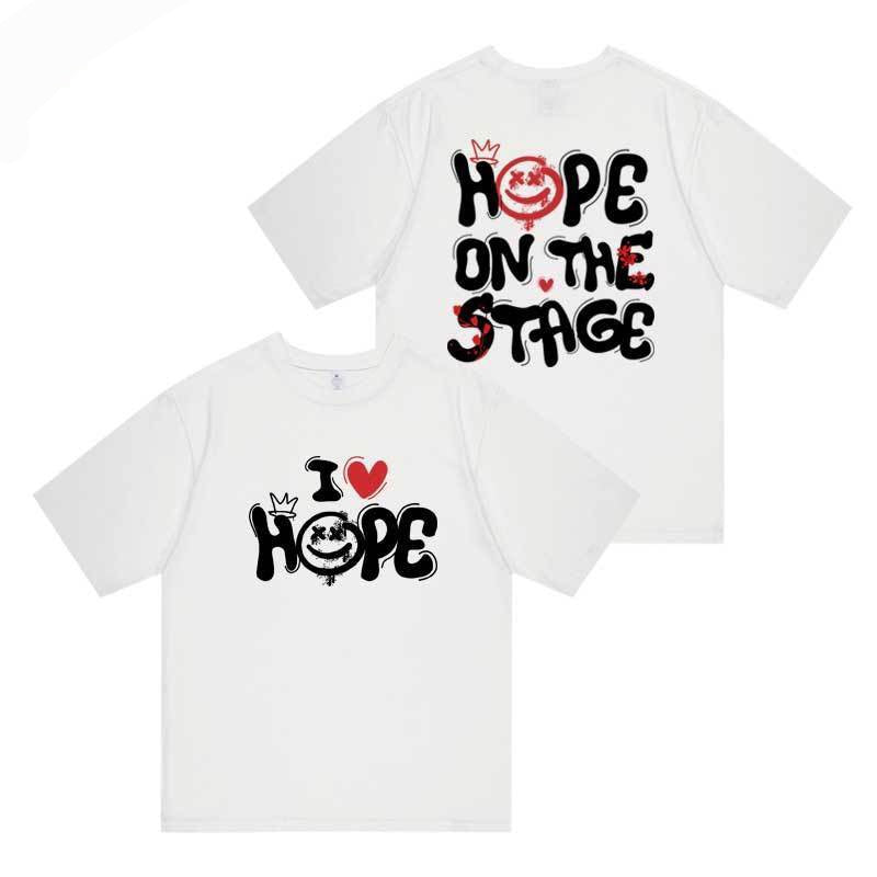 CAMISETAS JHOPE ON THE STAGE TOUR 100% ALGODÃO