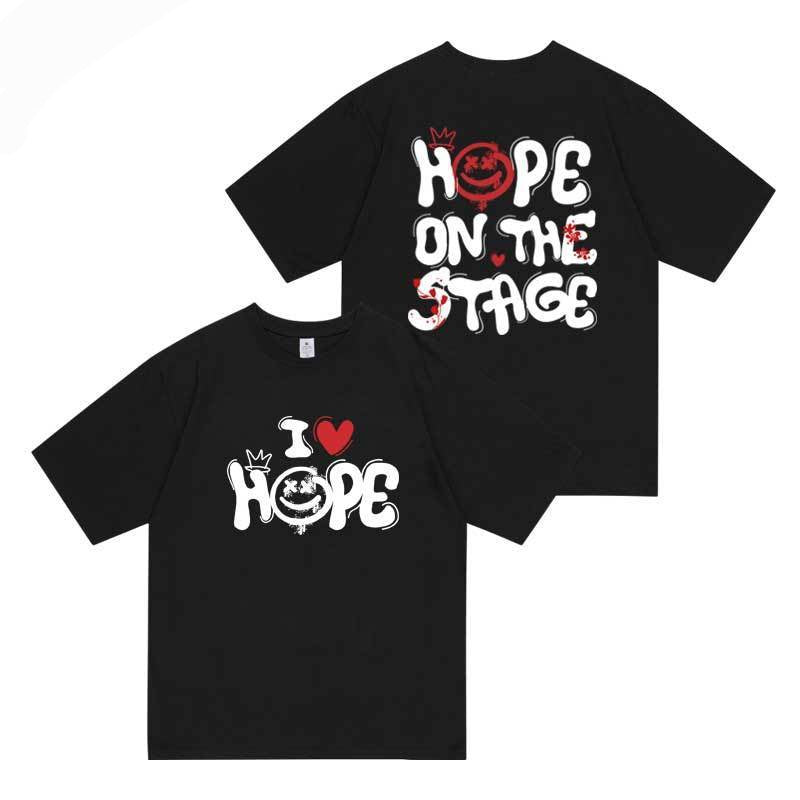 CAMISETAS JHOPE ON THE STAGE TOUR 100% ALGODÃO