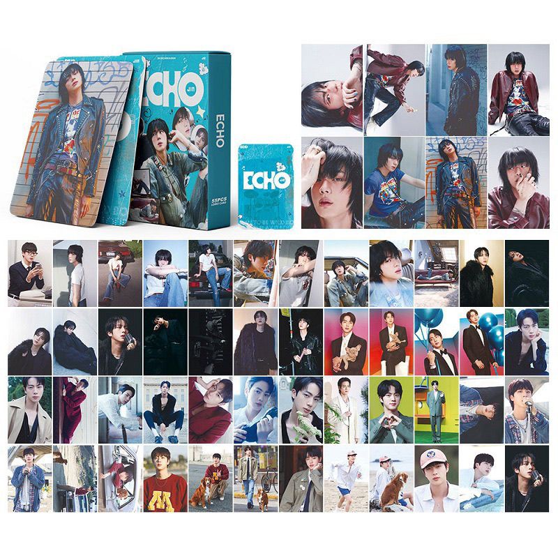 PHOTOCARDS JIN "ECHO" 55 PÇS