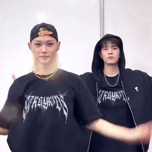 CAMISETA STRAY KIDS DOMINATE TOUR 100% ALGODÃO