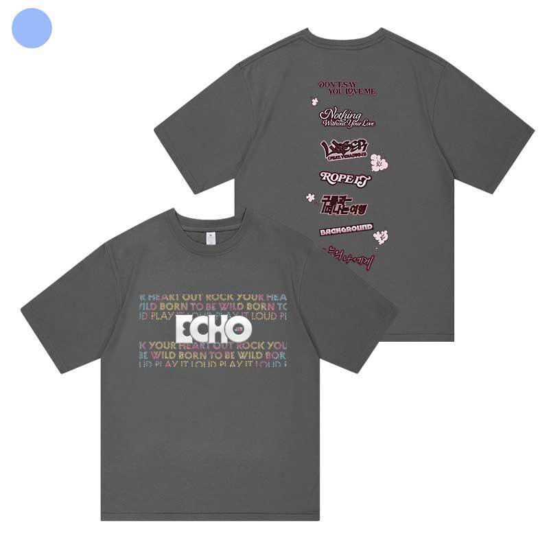 CAMISETA JIN ECHO 100% ALGODÃO