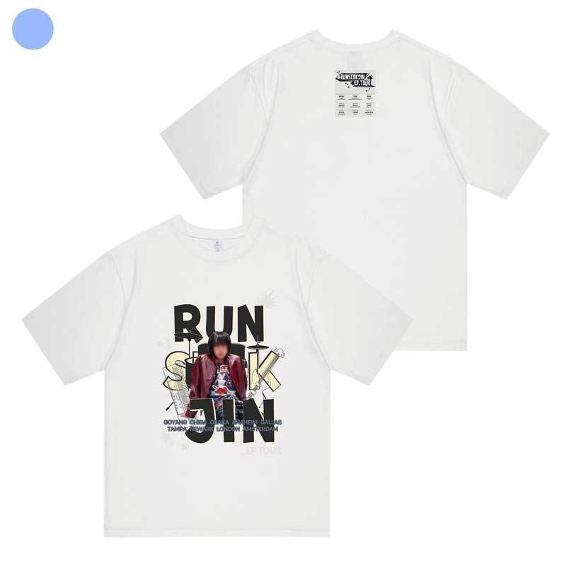 JHOPE HOPE ON THE STREET T-SHIRT 100% COTTON (VARIOUS COLORS)