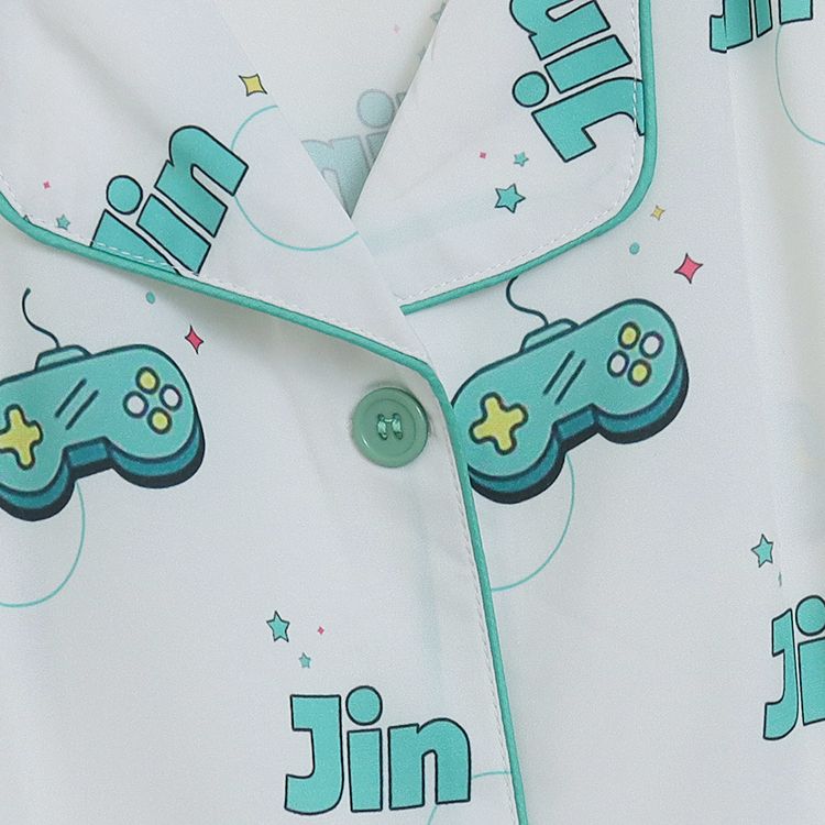 PIJAMAS BTS TINY TAN MIC DROP (todos os integrantes)