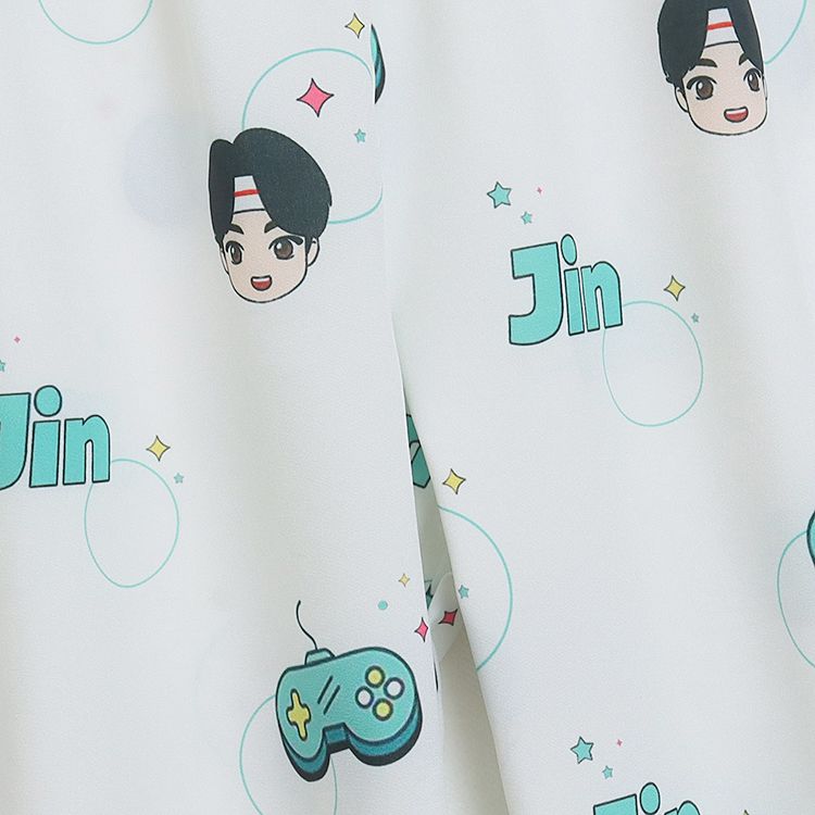 PIJAMAS BTS TINY TAN MIC DROP (todos os integrantes)