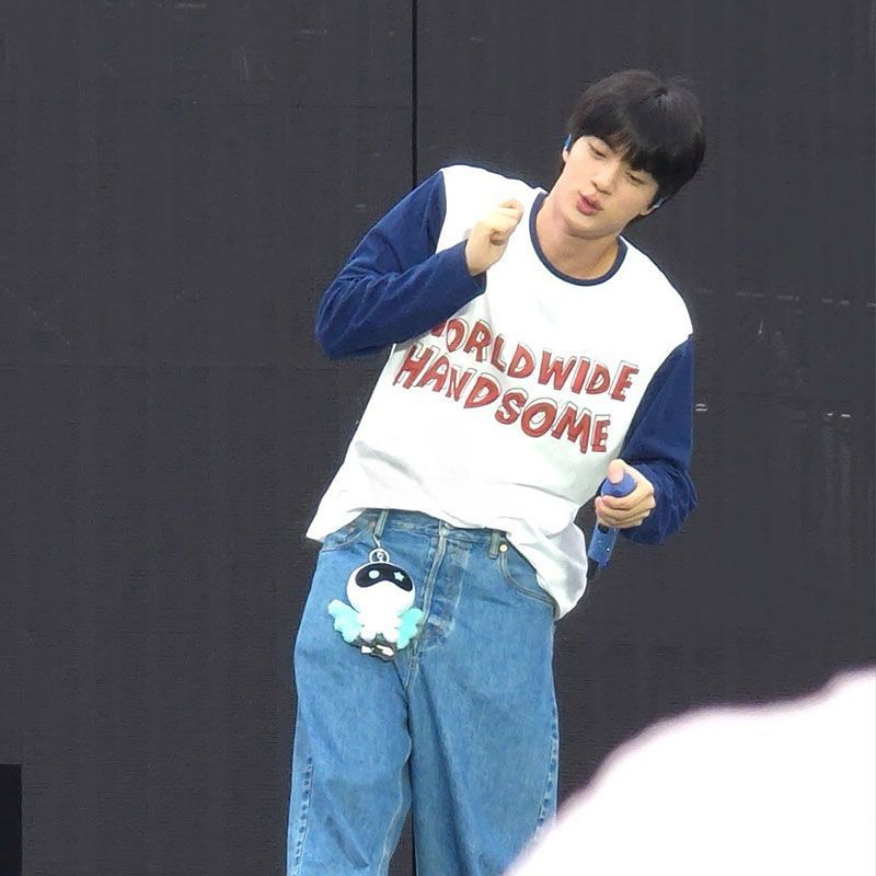 CAMISA MANGA LONGA JIN RUNSEOKJIN TOUR 100% ALGODÃO