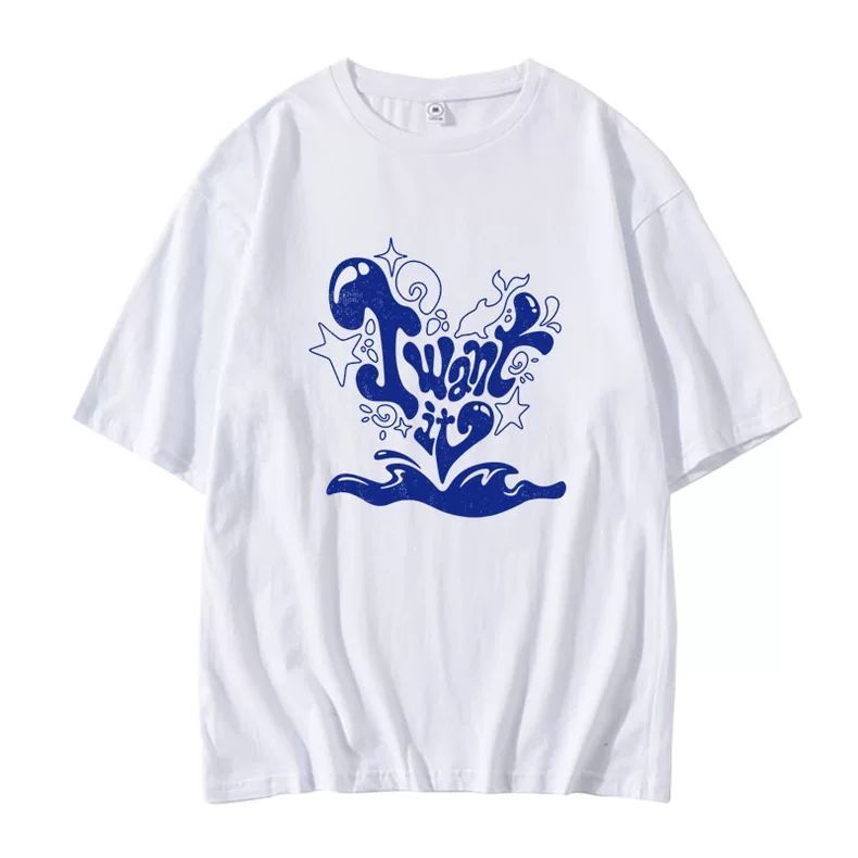 CAMISETAS STAYC "I Want It" 100% ALGODÃO