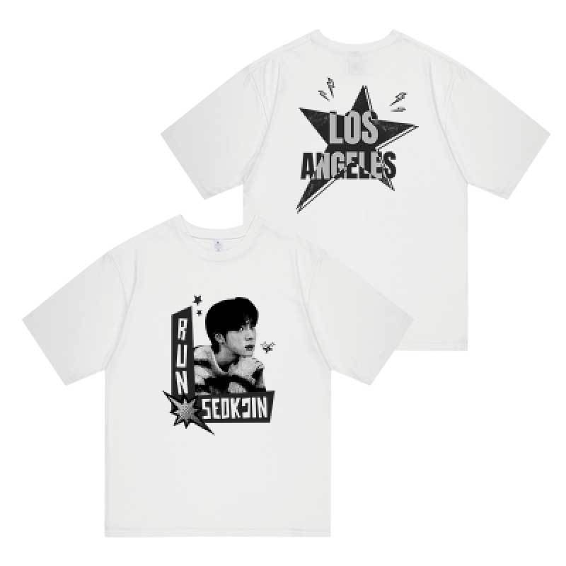 JHOPE HOPE ON THE STREET T-SHIRT 100% COTTON (VARIOUS COLORS)