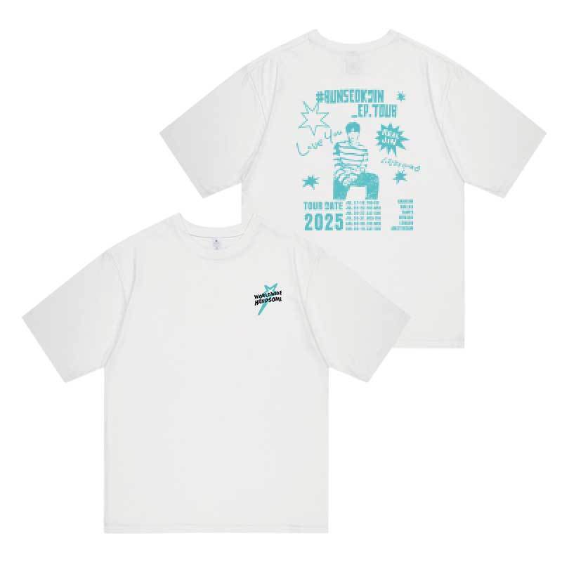 JHOPE HOPE ON THE STREET T-SHIRT 100% COTTON (VARIOUS COLORS)