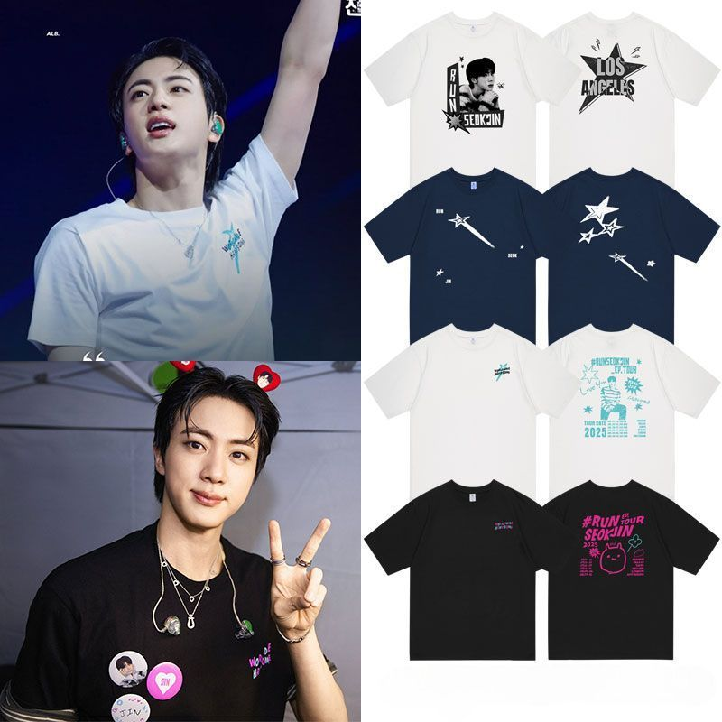 JHOPE HOPE ON THE STREET T-SHIRT 100% COTTON (VARIOUS COLORS)