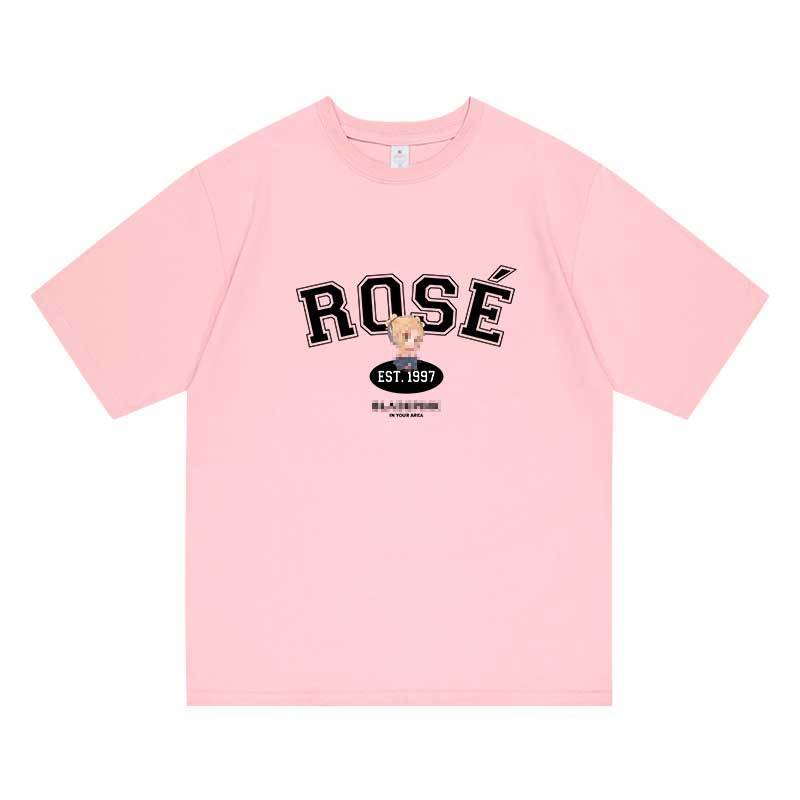 PINK T-SHIRT (BLACKPINK) AND BRUNO MARS APT 100% COTTON