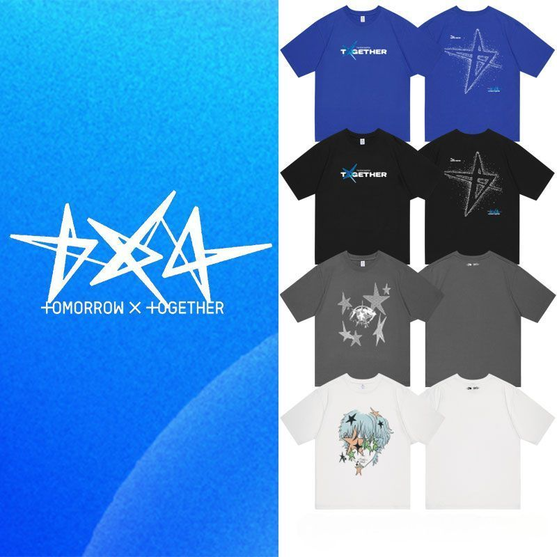 CAMISETA TXT "The Star Chapter: Together" 100% ALGODÃO (várias cores)