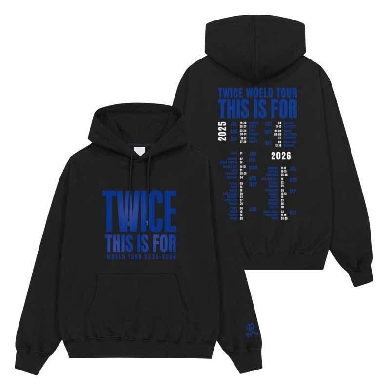 TWICE 5TH WORLD TOUR READY TO BE SWEATSHIRTS