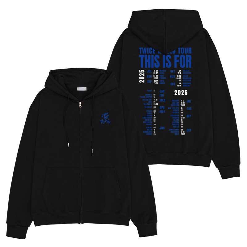 TWICE 5TH WORLD TOUR READY TO BE SWEATSHIRTS