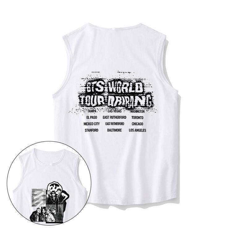 CAMISETA BTS WORLD TOUR ARIRANG 100% ALGODÃO