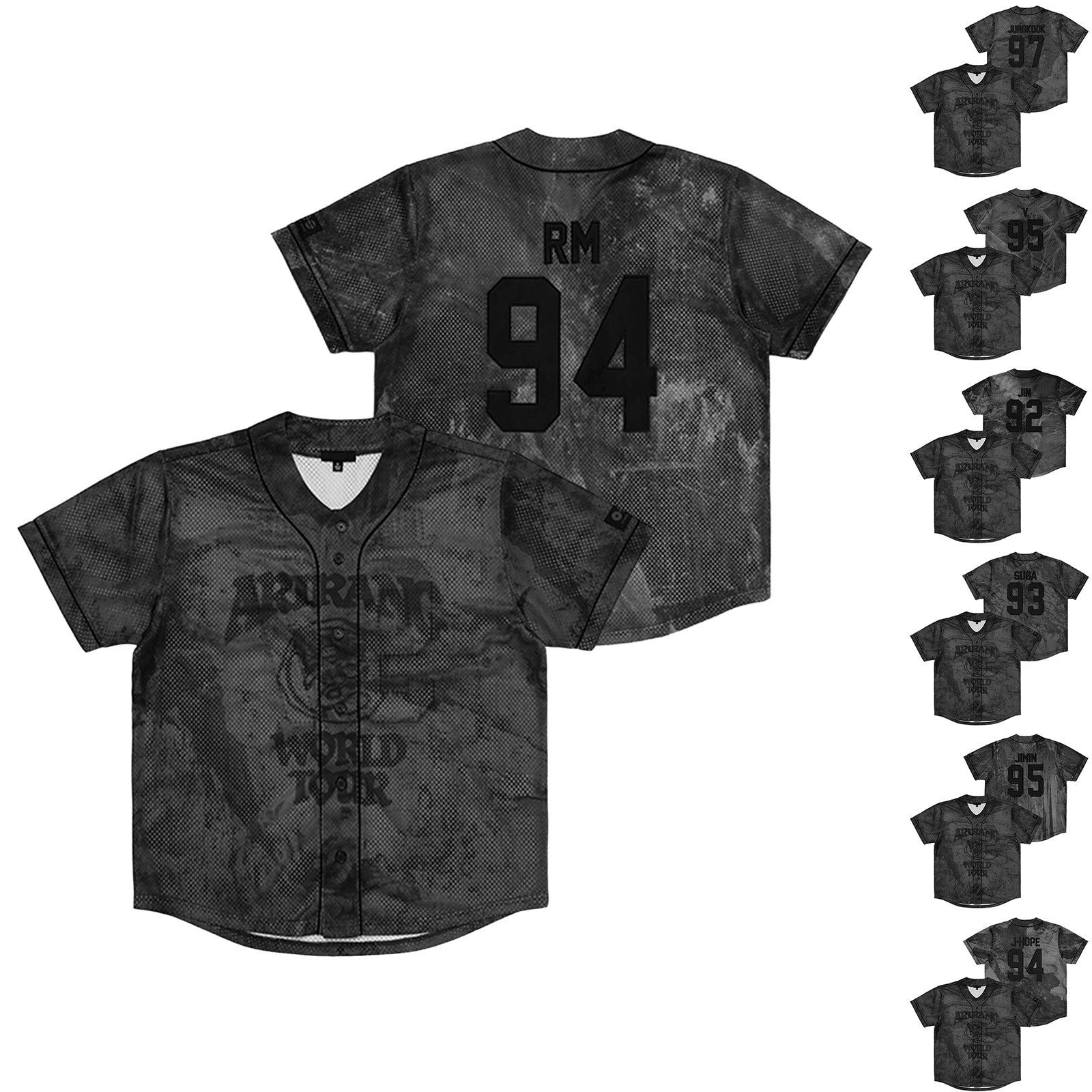 BTS ARIRANG Jersey JP フリーサイズ ナムジュン RM ② BTS ARIRANG WORLD TOUR JERSEY – PLANET STORE