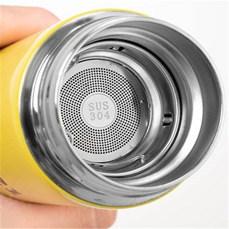 GARRAFA TÉRMICA BT21 AÇO INOX 500ML C/ VISOR LED DE TEMPERATURA