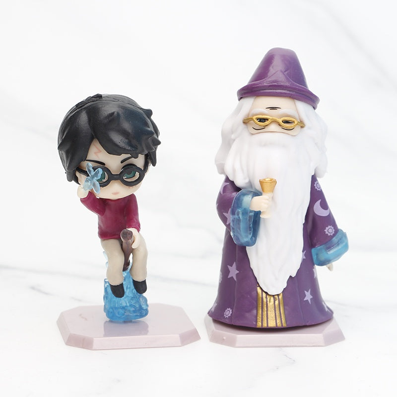 KIT ACTION FIGURES HARRY POTTER 6 PÇS