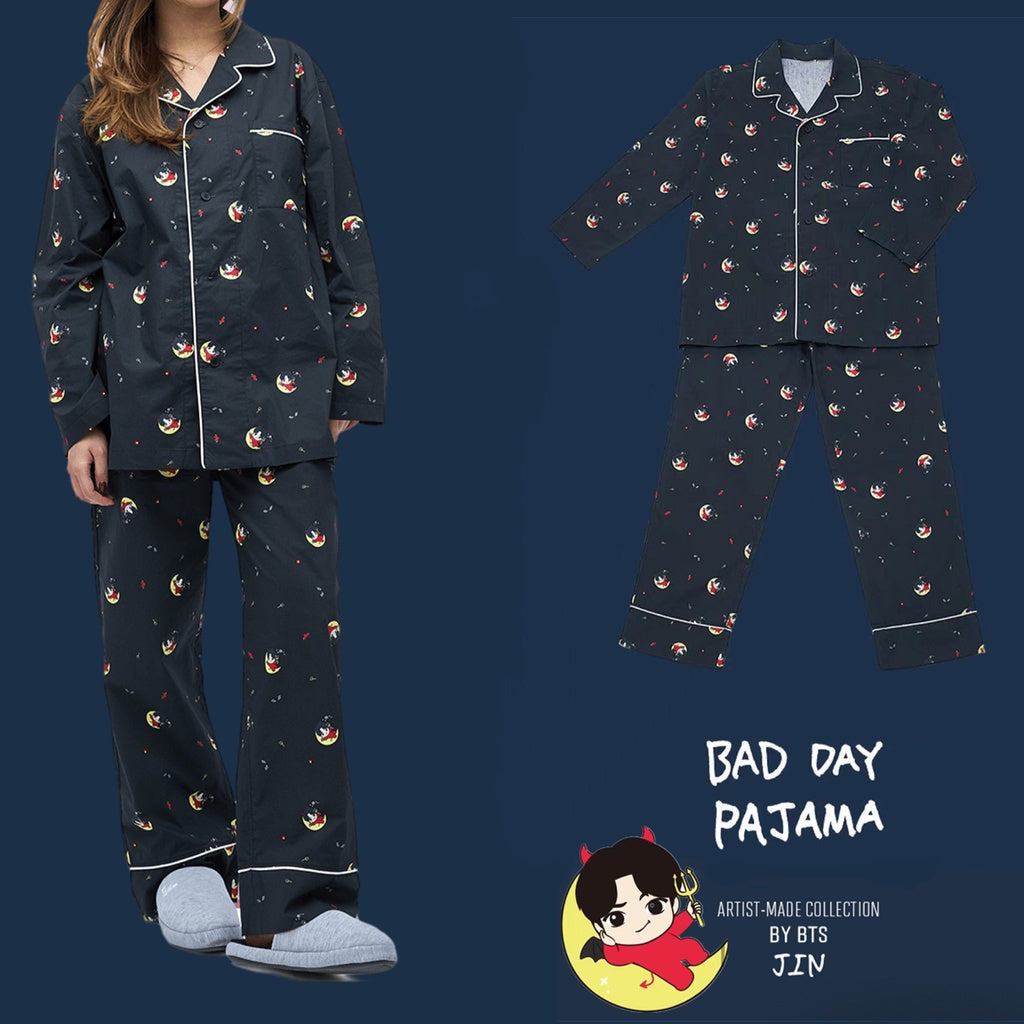 PIJAMAS JIN BTS BUEN DÍA/MAL DÍA