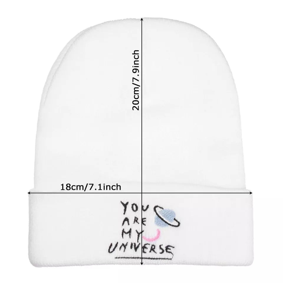 GORRO BTS/COLDPLAY MY UNIVERSE BORDADO