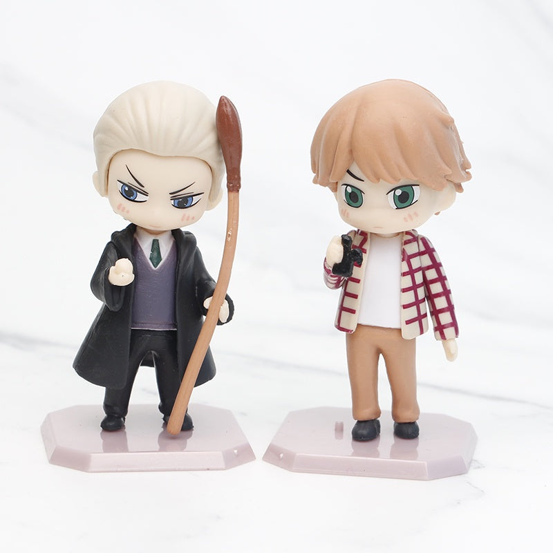 KIT ACTION FIGURES HARRY POTTER 6 PÇS