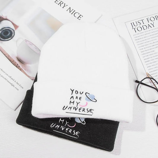 GORRO BTS/COLDPLAY MY UNIVERSE BORDADO