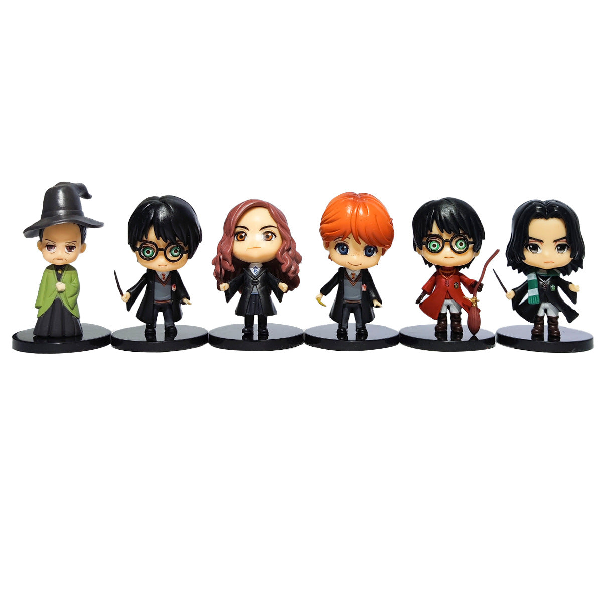 KIT CON 12 FIGURAS DE ACCIÓN DE HARRY POTTER