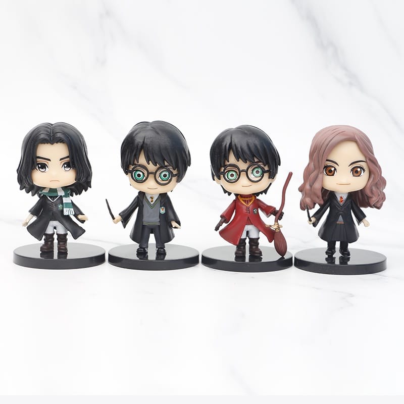 KIT C/ 12 ACTION FIGURES HARRY POTTER