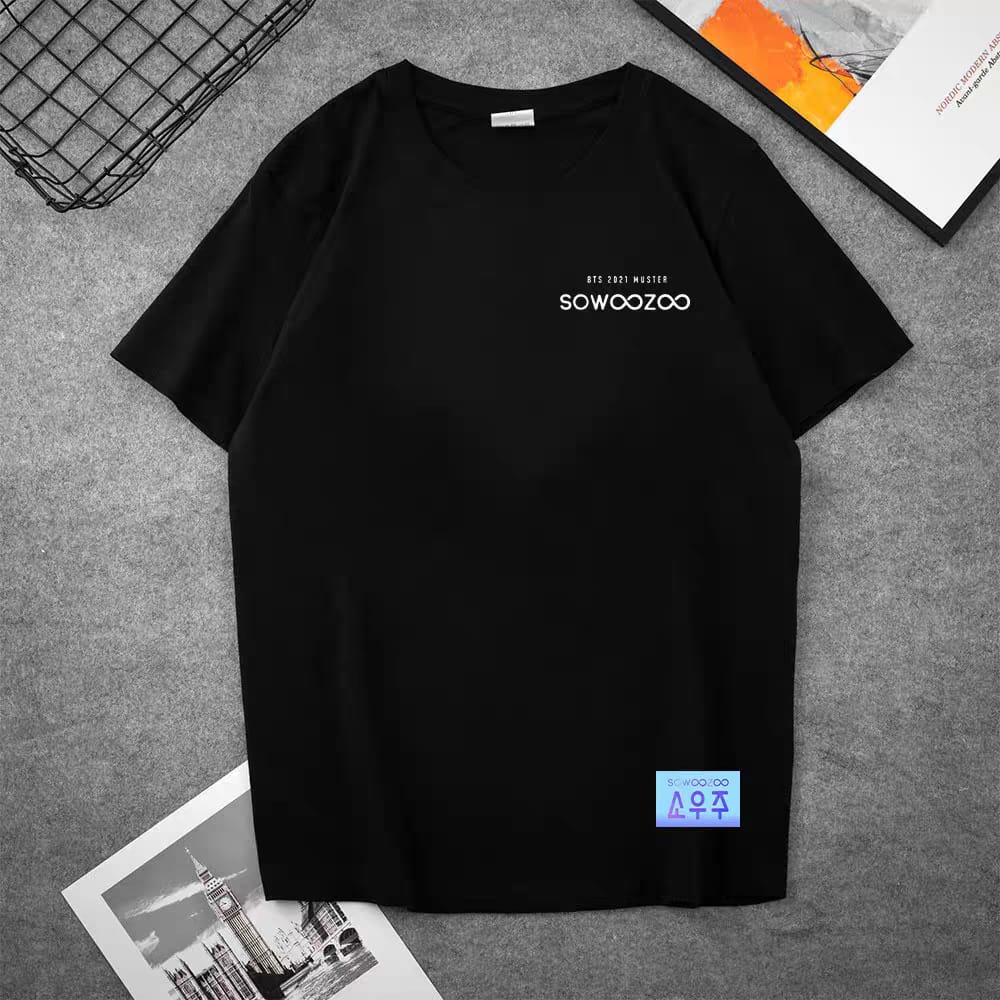CAMISETA BTS SOWOOZOO 100% ALGODÃO