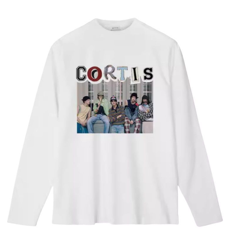CAMISETA MANGA LONGA CORTIS 100% ALGODÃO