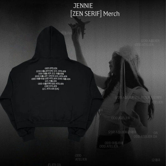MOLETOM JENNIE (BLACKPINK) ZEN SERIF