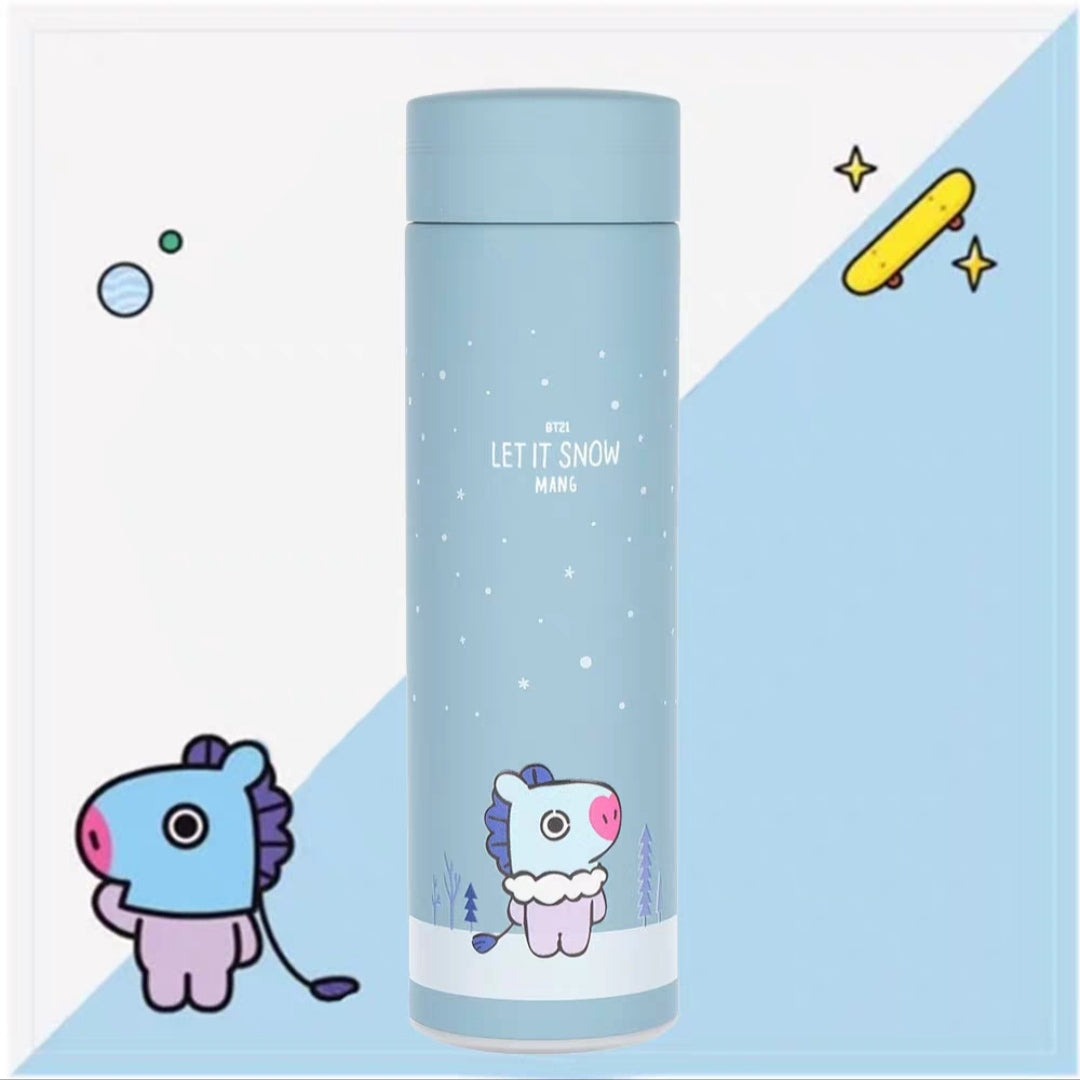 GARRAFA TÉRMICA BT21 AÇO INOX 500 ML