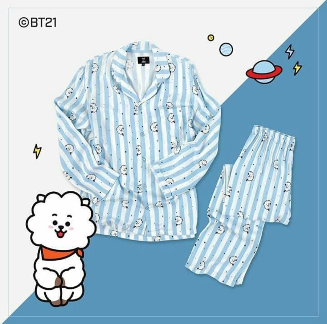 BT21 BTS PIJAMAS (todos los personajes)