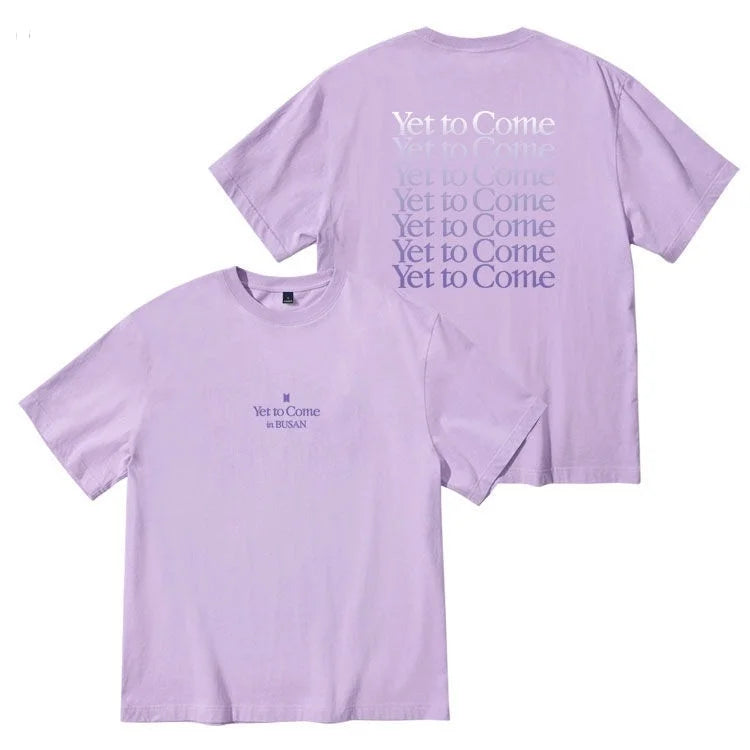 BTS YET TO COME IN BUSAN T-SHIRTS 100% COTTON