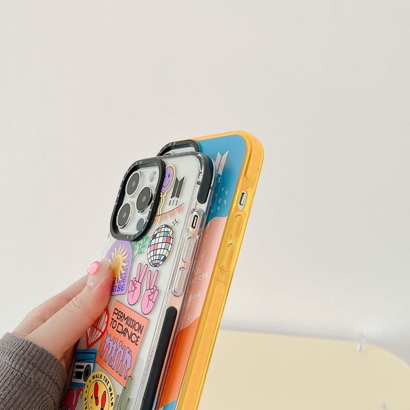 FUNDAS PARA CELULAR BTS PERMISSION TO DANCE - IPHONE ¡VARIOS MODELOS!