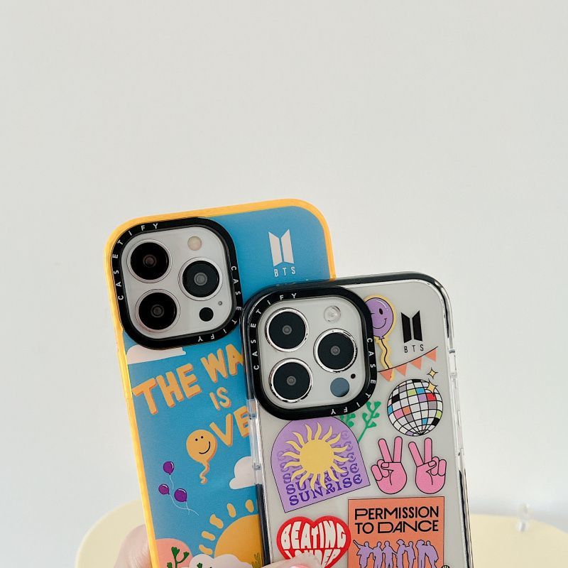 FUNDAS PARA CELULAR BTS PERMISSION TO DANCE - IPHONE ¡VARIOS MODELOS!