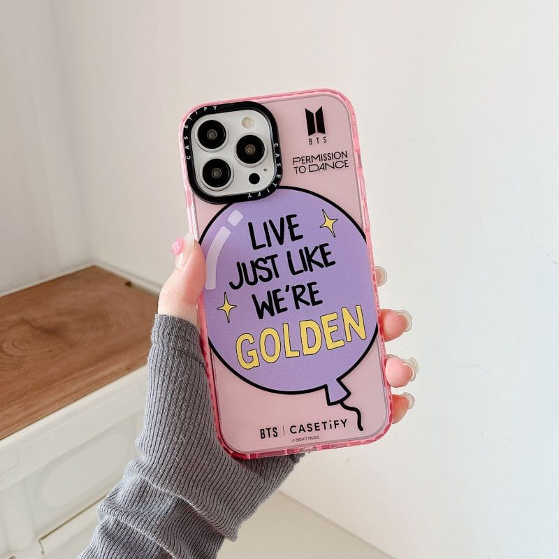 FUNDAS PARA CELULAR BTS PERMISSION TO DANCE - IPHONE ¡VARIOS MODELOS!