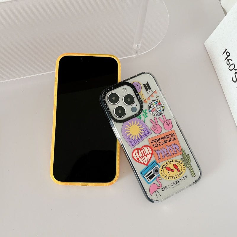 FUNDAS PARA CELULAR BTS PERMISSION TO DANCE - IPHONE ¡VARIOS MODELOS!