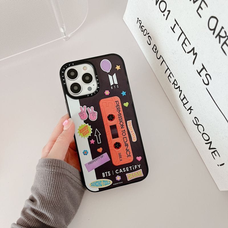 FUNDAS PARA CELULAR BTS PERMISSION TO DANCE - IPHONE ¡VARIOS MODELOS!